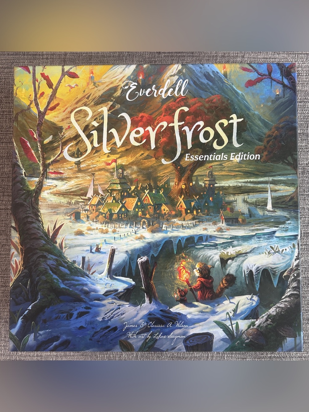 Everdell Silverfrost Essentials Edition Board Game complete